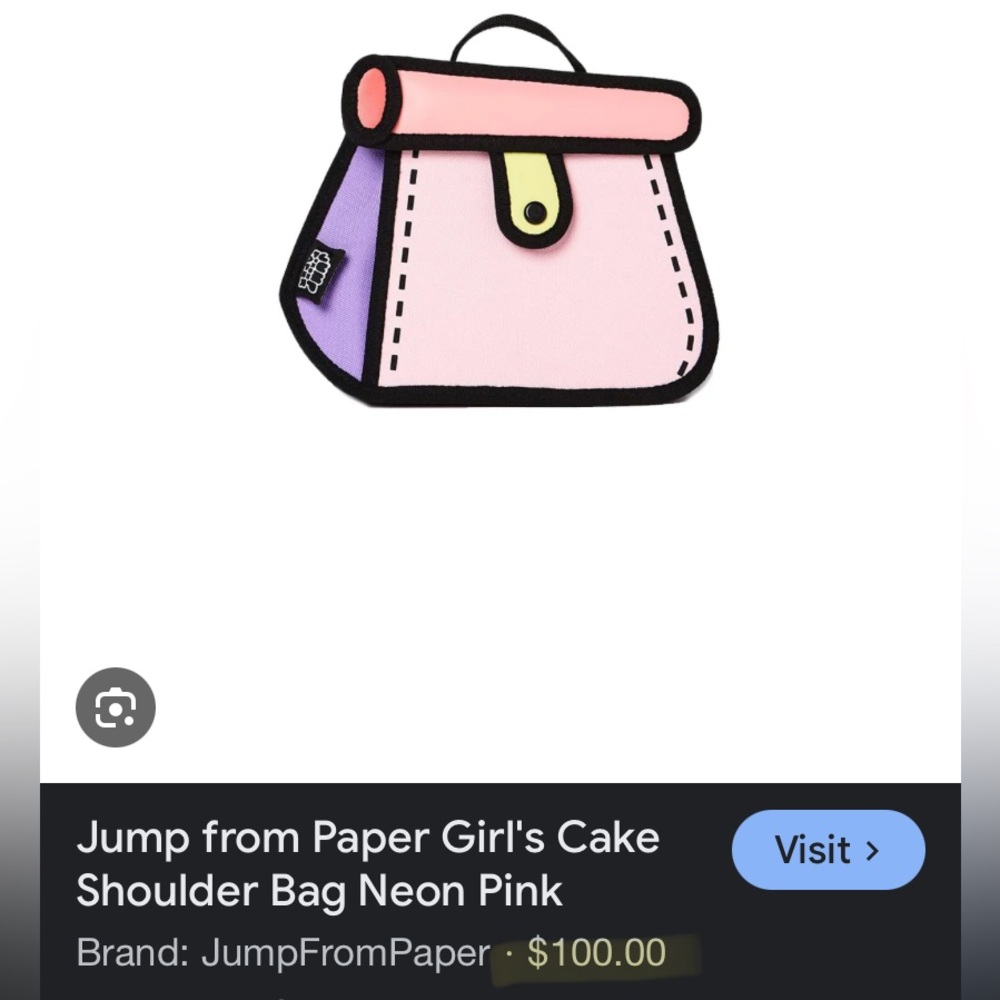 Colorful Cartoon-Style Handbag - Picture 5 of 5